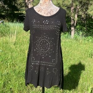 Beautiful Bead Studded Tunic by Vocal. Size M